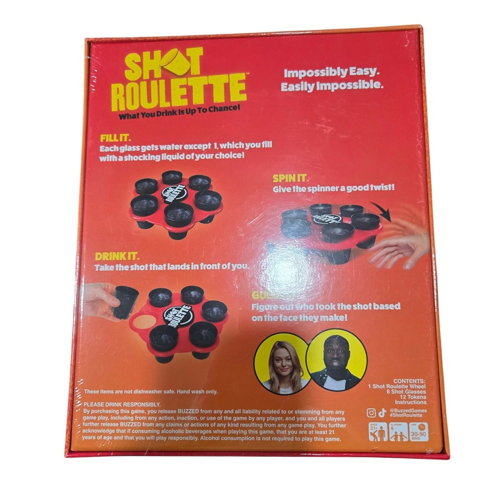 Shot Roulette: The Roulette Wheel Drinking Game by Buzzed - Picture 2 of 2